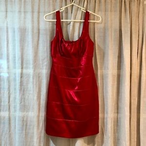Bisou Bisou Red Size 10 dress.